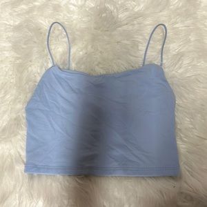 light blue top in size XS/S stretchy